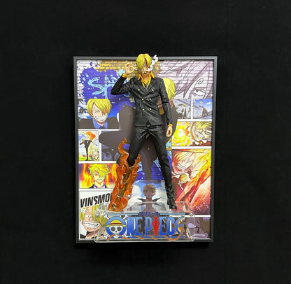 One piece 3D Anime Art Sculpture