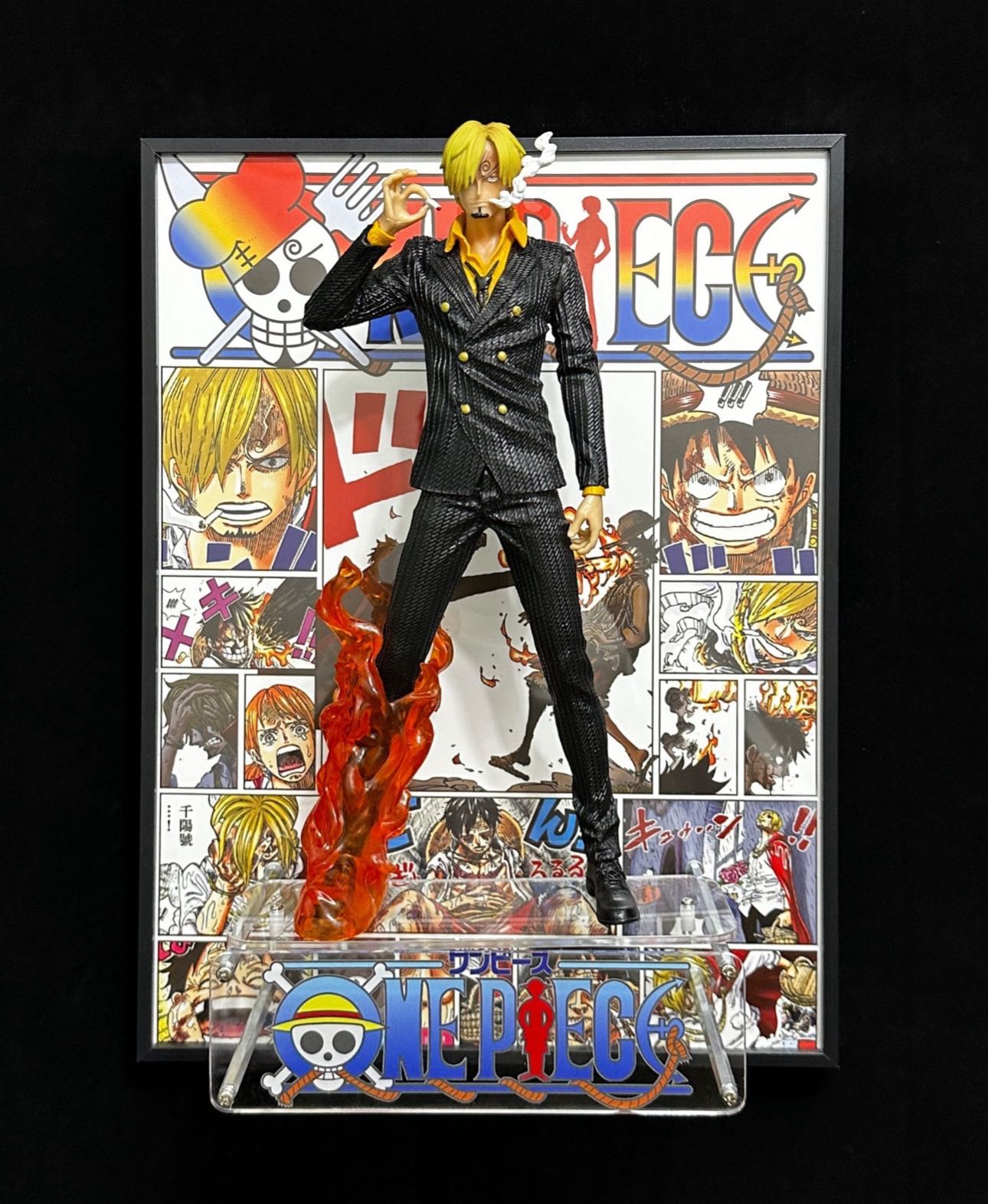 One piece 3D Anime Art Sculpture