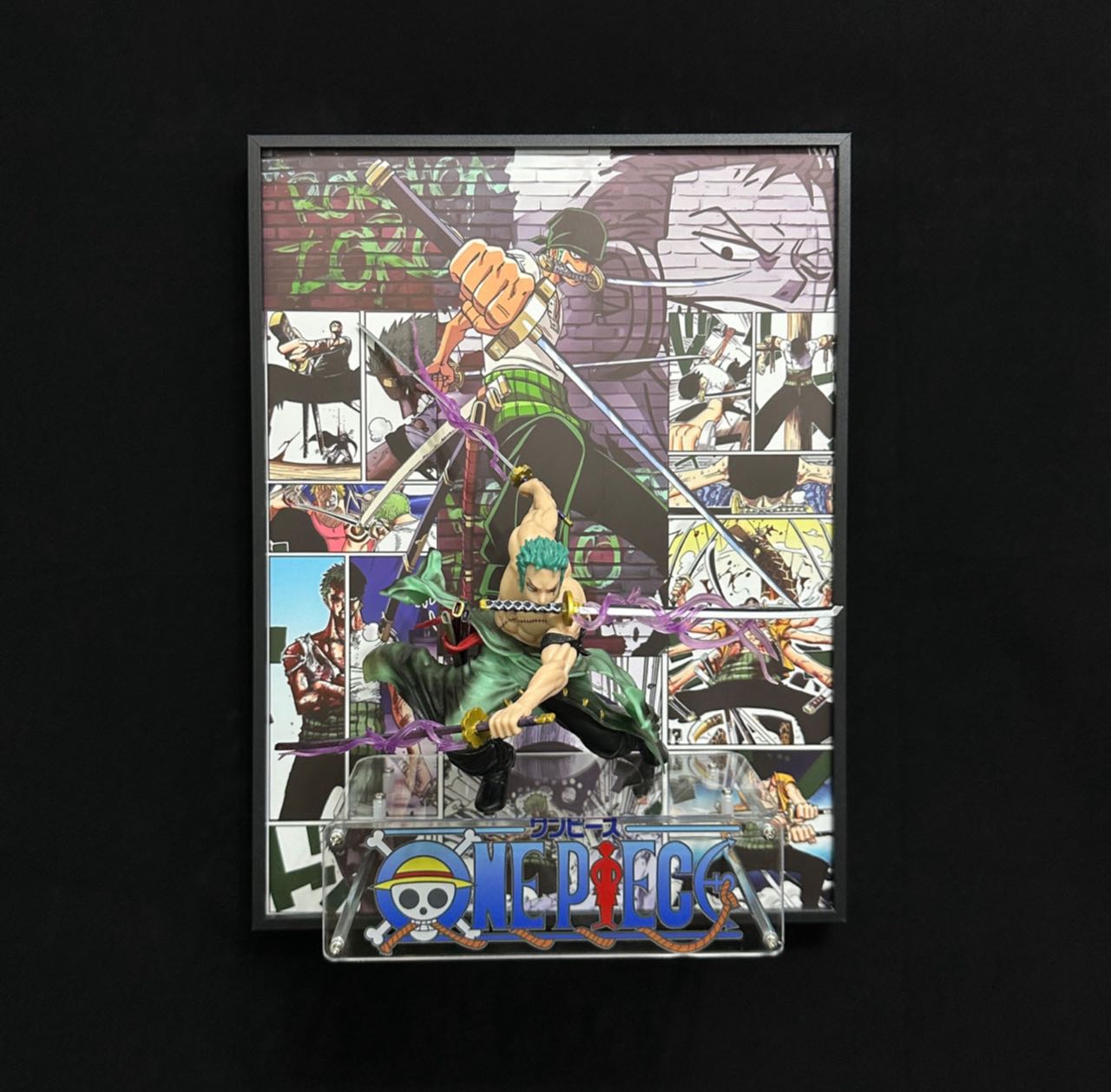 One piece 3D Anime Art Sculpture