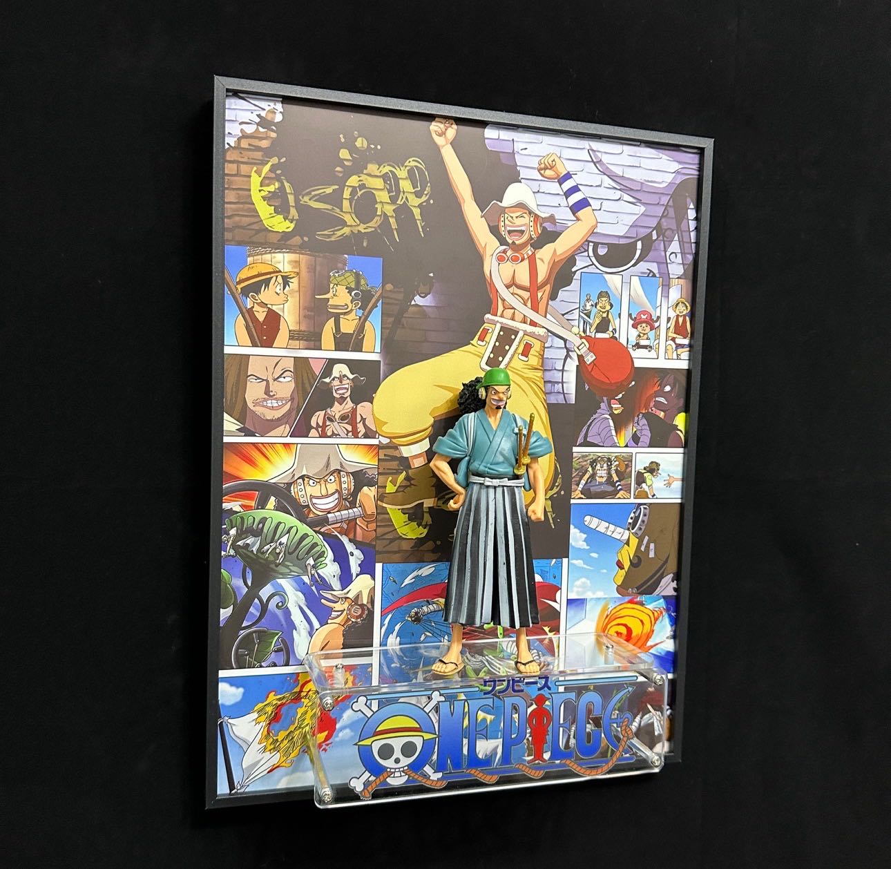 One piece 3D Anime Art Sculpture