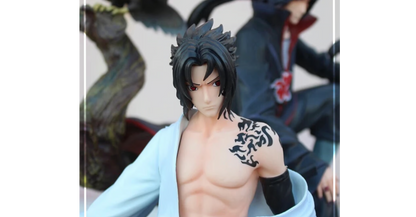 GK Garage Kit Resin Figure SURGE studio Naruto 1/6 Sasuke Itachi Resin Statue