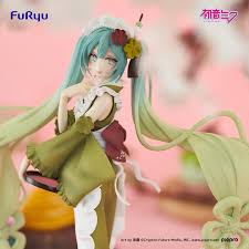 FuRyu Vocaloid SweetSweets Series Hatsune Miku (Matcha Green Tea Parfait Cherry Blossom Ver.) Exceed Creative Figure