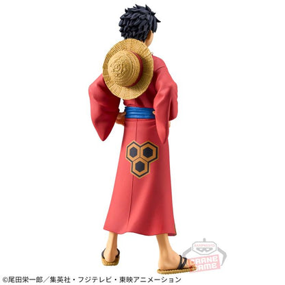 Bandai One Piece DXF The Grandline Series Wano Country Monkey D. Luffy (Yukata Ver.) Figure