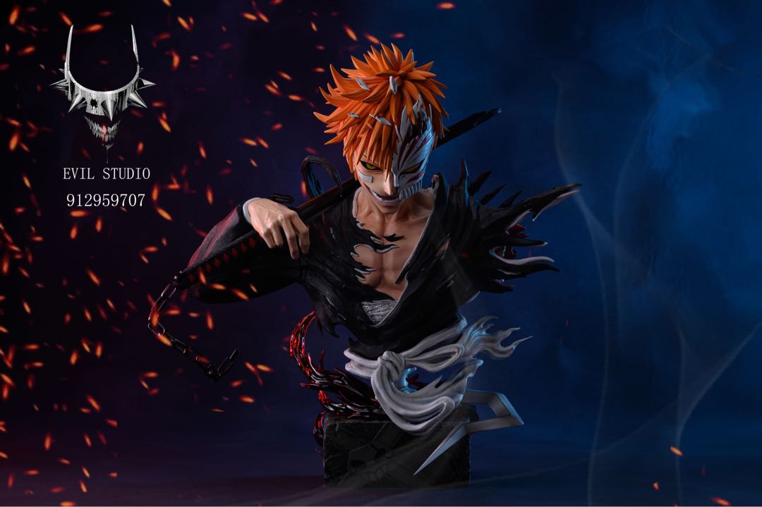 Pre-Order GK Bleach Life-Size 1:1 Statue Ichigo Kurosaki | von Evil Studio