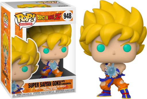Funko Pop Dragon Ball Z 948 SS Goku w/kamehameha Wave Pop! Figure