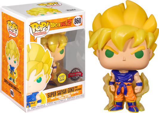 Funko Pop Dragon Ball Z 860 Guku SS GW Pop! RS Figure