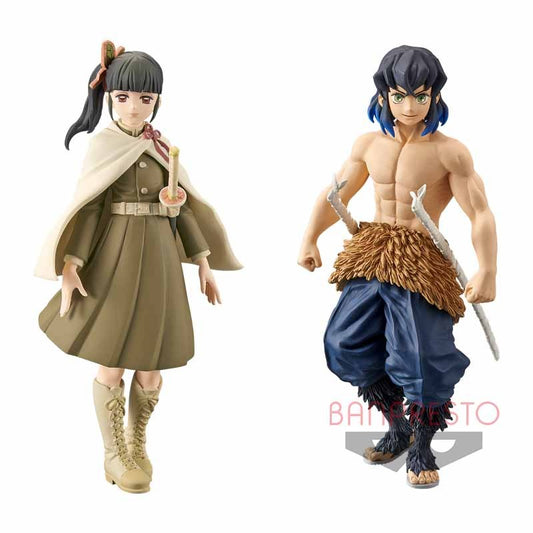 Banpresto Demon Slayer - kizuna no Sou-Hachi no kata Tsuyuri Kanao or Inosuke figure