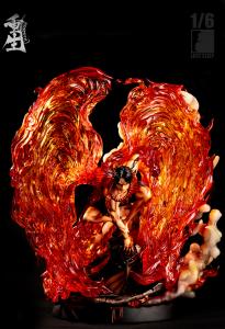 Pre-Order GK Garage Kit Resin Figure One Piece - Last Sleep Studios - One Piece Portgas D. Ace Rebirth