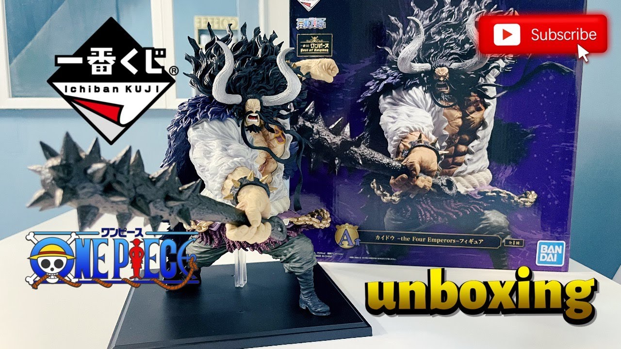 Bandai One piece Ichiban Kuji Best of Omnibus Pirize A The Four Emperors Kaido Kaidou Figure