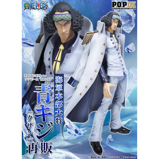 MEGA HOUSE One Piece Portrait of Pirates Neo-DX Fleet Admiral Aokiji Kuzan LIMITED EDITION Figure