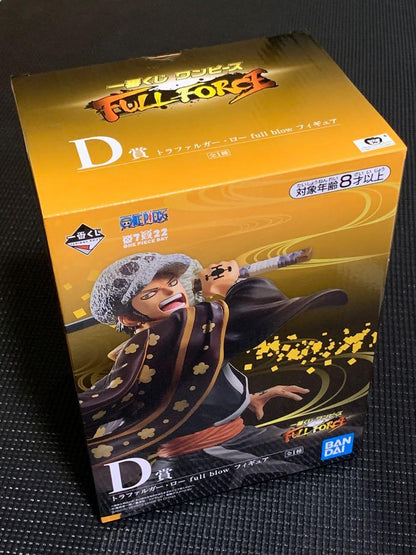 BANDAI One Piece Full Force Prize D Trafalgar D. Water Law Figure Full Blow Ichiban Kuji