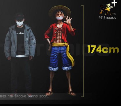 Pre-Order GK One Piece Monkey D Luffy Life-Size 1:1 Statue