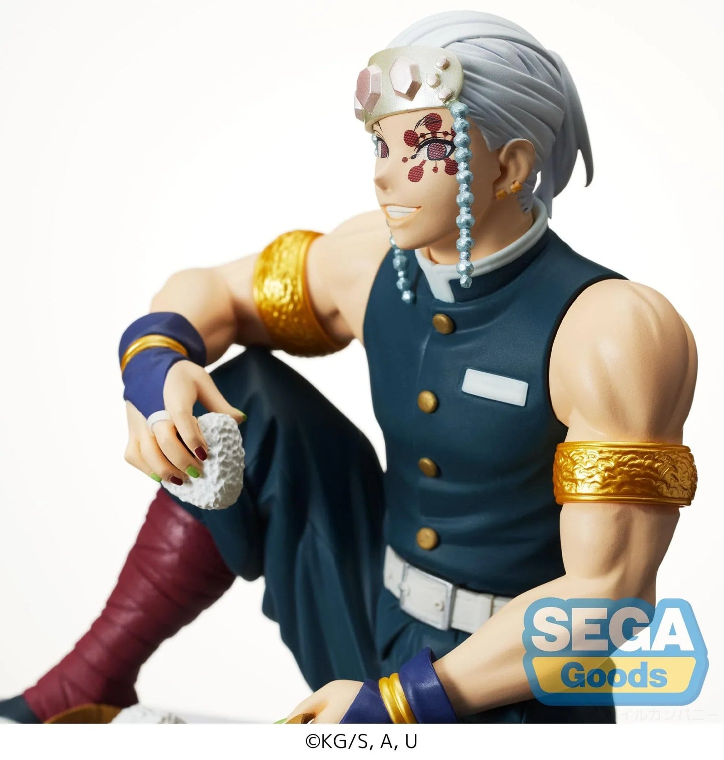 SEGA Demon Slayer: Kimetsu no Yaiba Tengen Uzui Perching Figure