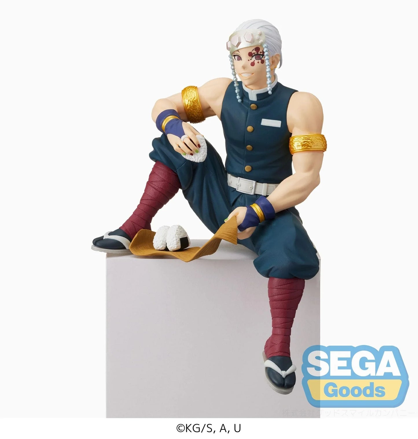 SEGA Demon Slayer: Kimetsu no Yaiba Tengen Uzui Perching Figure