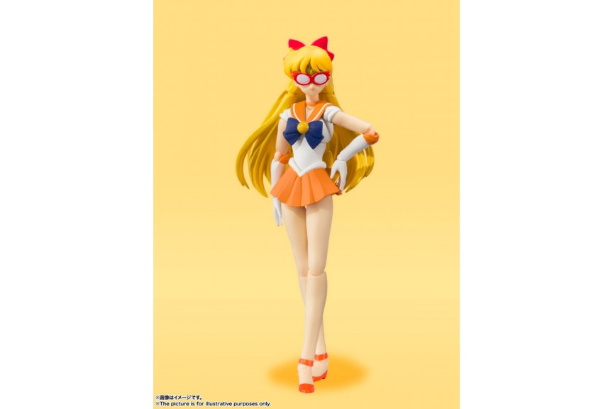S.H.Figuarts Sailor Venus Animation Color Edition Sailor Moon BANDAI SPIRITS Figure