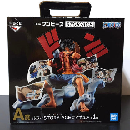 BANDAI Ichiban Kuji One Piece STORY-AGE Prize A Luffy STORY-AGE Figure Japan Limited