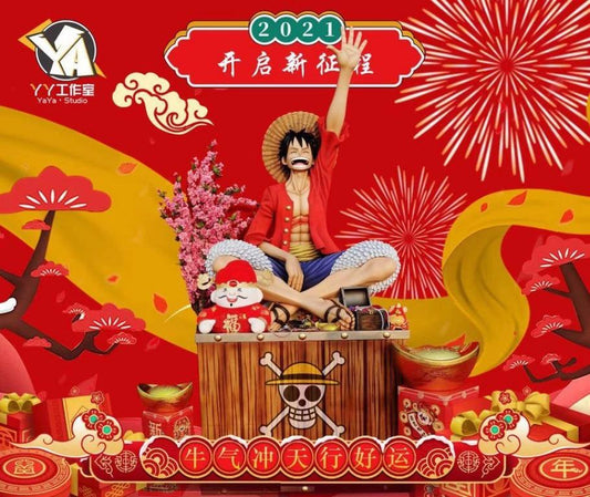 GK Garage Kit Resin Figure YY Studio - Scale 1/1 Monkey D Luffy